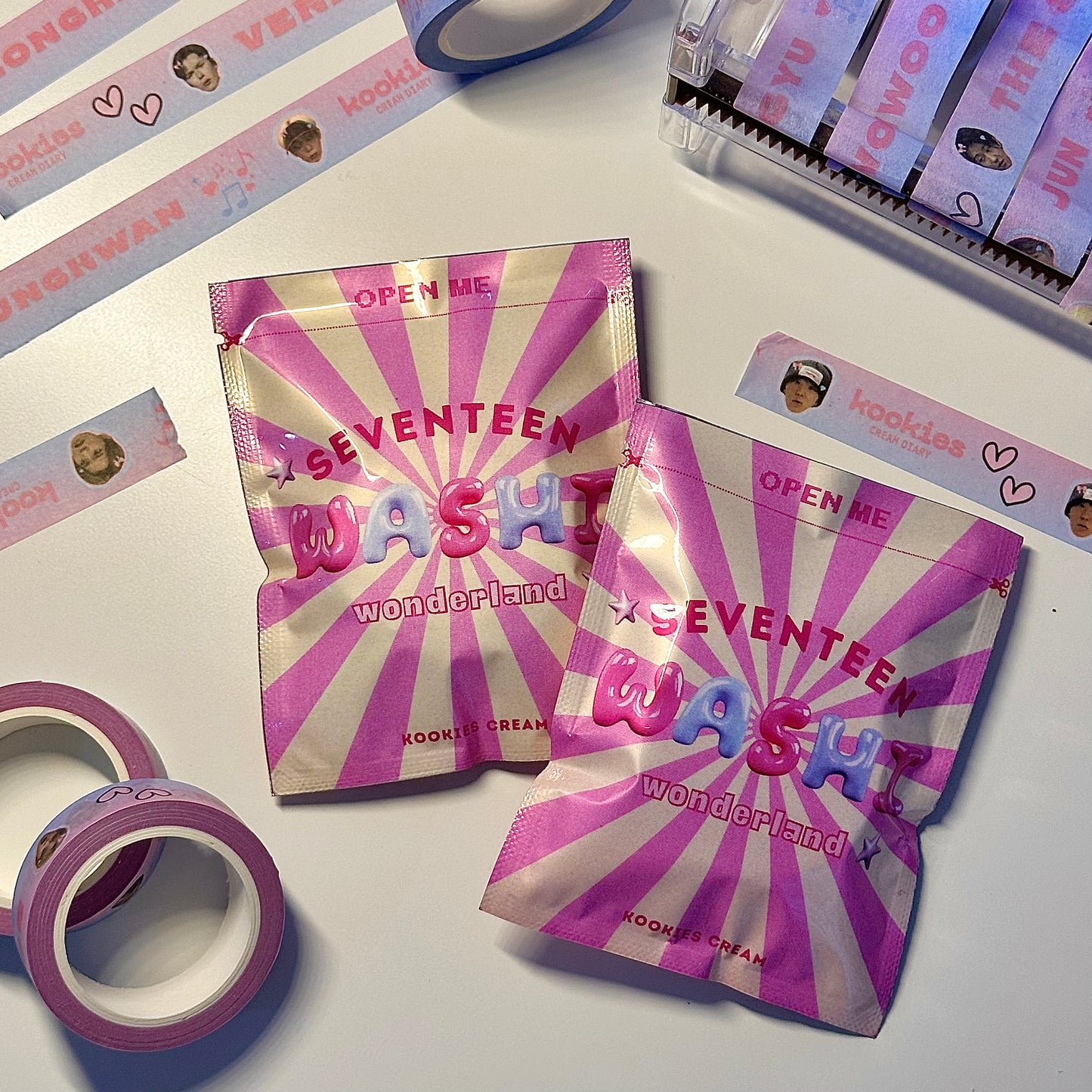 Seventeen Washi Wonderland Mystery Pack | Seventeen Washi Tape by Kookies Cream