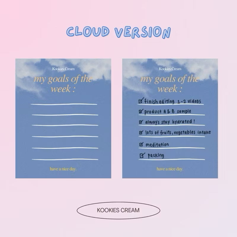 Kookies Diary Club Memopad