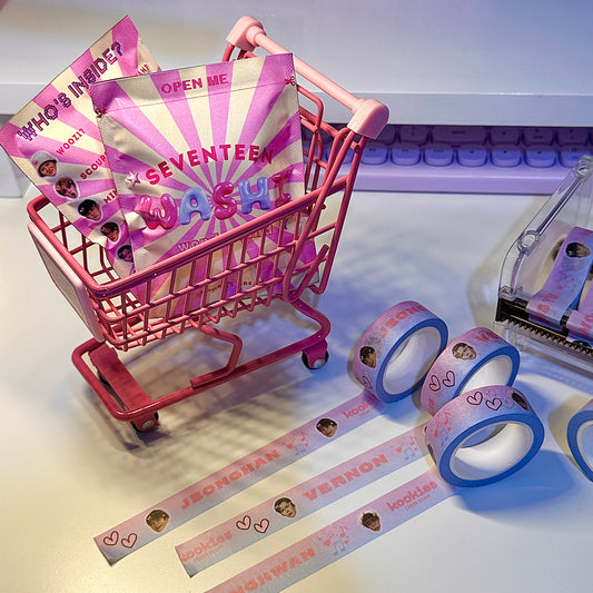 Seventeen Washi Wonderland Mystery Pack | Seventeen Washi Tape by Kookies Cream